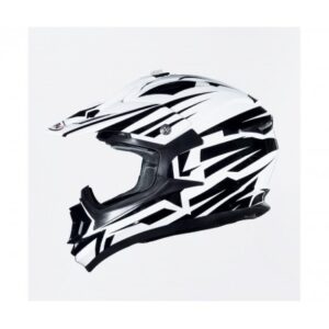 Cyber Casc cros Blanc i Negre